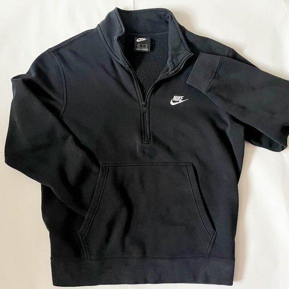 Nike Men's XL Coat with Classic Quarter Zip - Picture 2 of 4